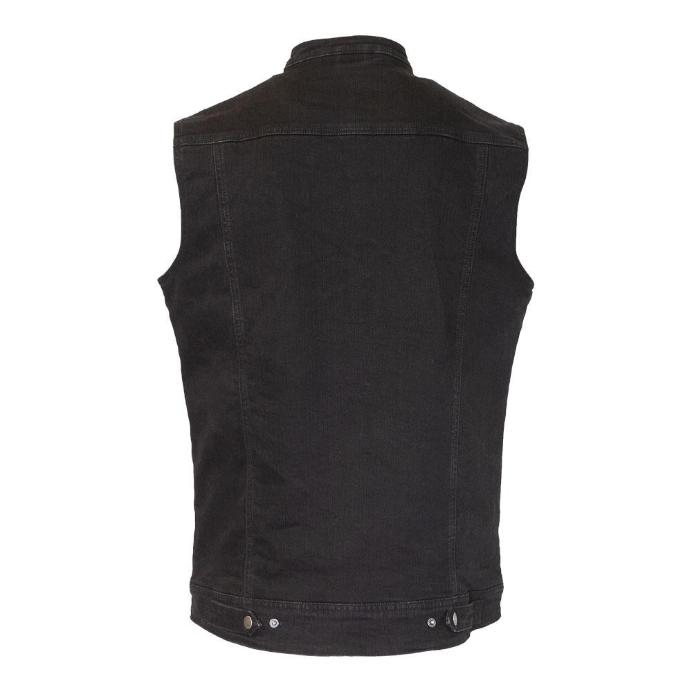 Merlin Club Denim Vest D3O Ghost Black