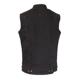 Merlin Club Denim Vest D3O Ghost Black
