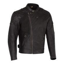 Load image into Gallery viewer, Merlin Chester Caf D3O Leather Jacket Black