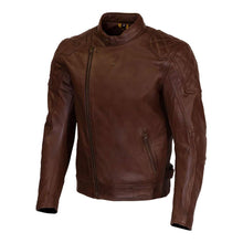 Load image into Gallery viewer, Merlin Chester Caf D3O Leather Jacket Brown