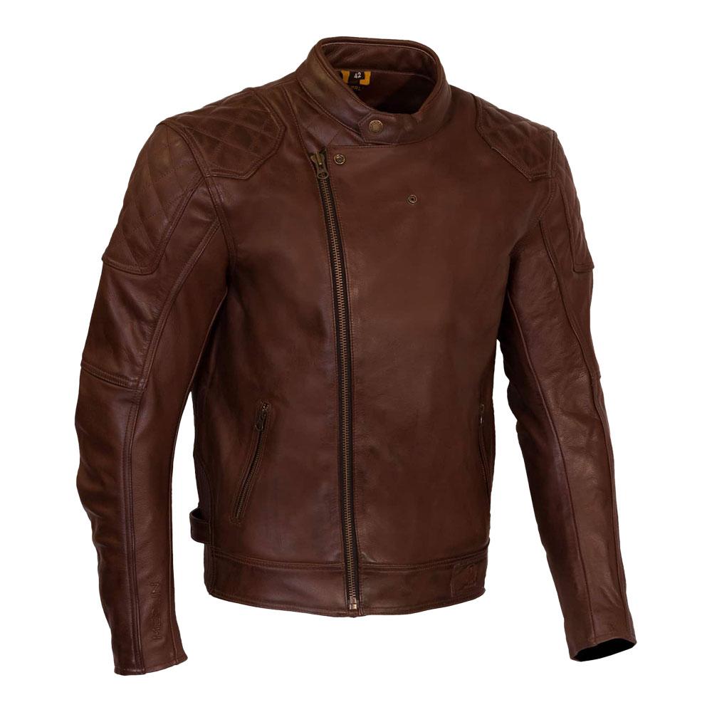 Merlin Chester Caf D3O Leather Jacket Brown