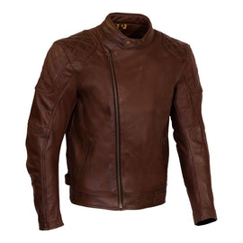 Merlin Chester Caf D3O Leather Jacket Brown