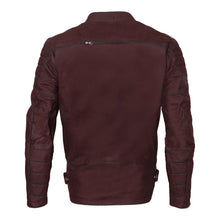 Load image into Gallery viewer, Merlin Alton II D3O Leather Jacket Oxblood