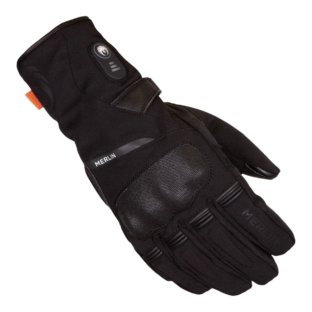 Merlin Summit D3O Heated Gloves Black