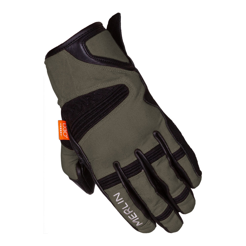 Merlin Mahala Raid D3O Gloves Black Olive