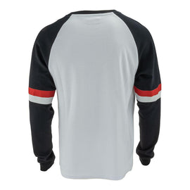 Merlin Durham Long Sleeve T-Shirt White Black