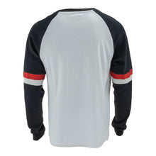 Load image into Gallery viewer, Merlin Durham Long Sleeve T-Shirt White Black