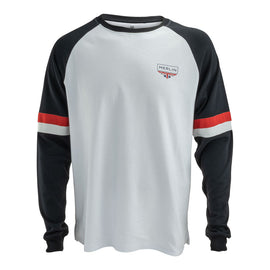 Merlin Durham Long Sleeve T-Shirt White Black
