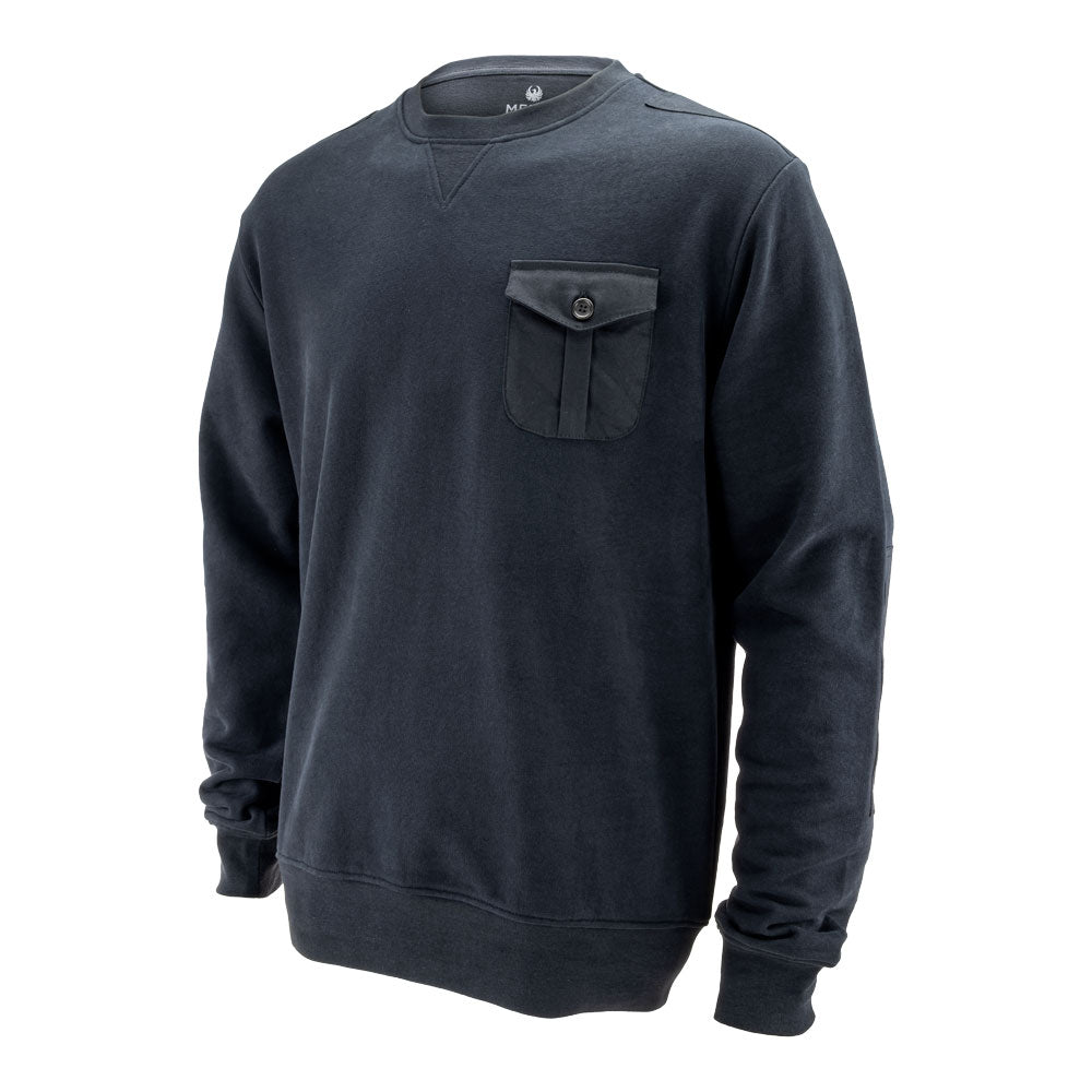 Merlin Hagley Long Sleeve Sweatshirt Black