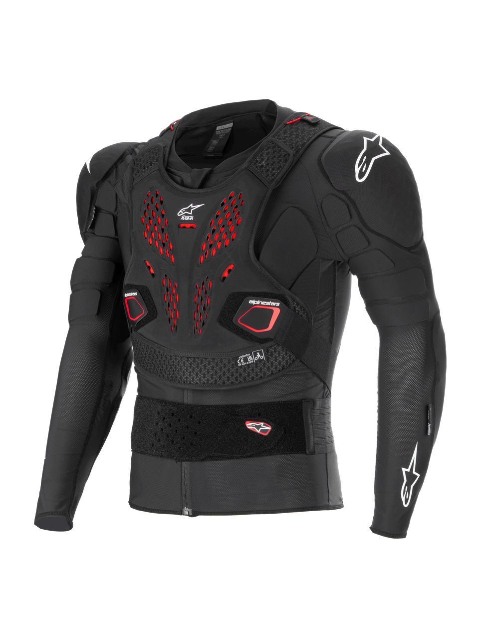 Alpinestars Bionic Pro V3 Plasma Protection Jacket - Black Red White