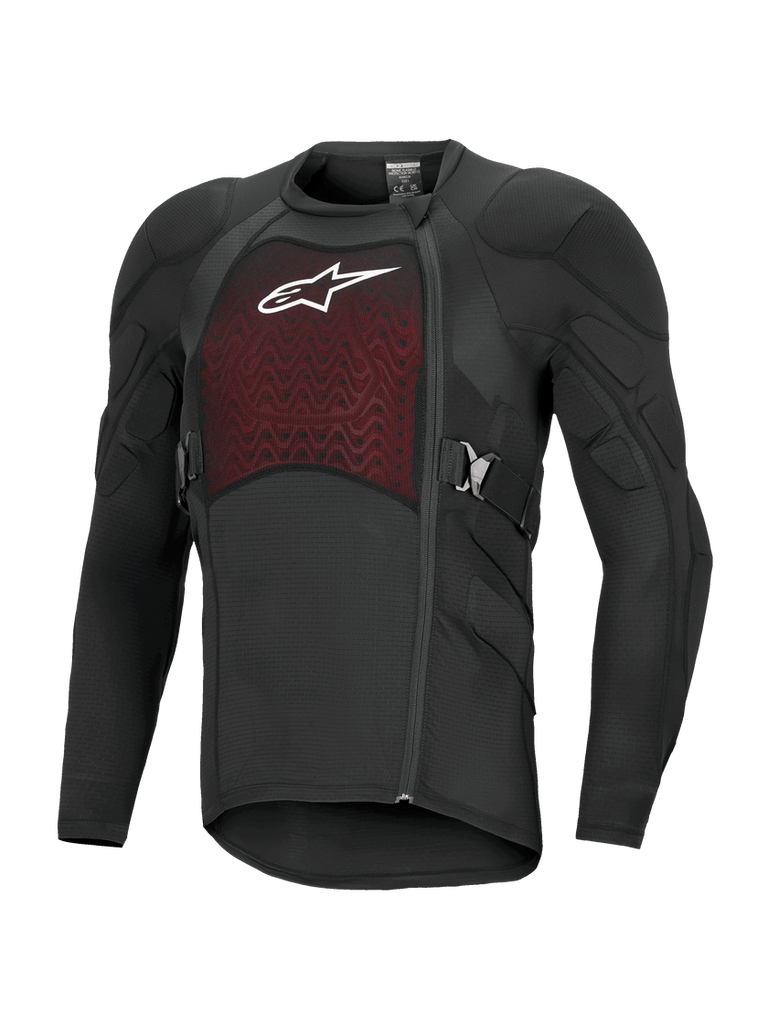 Alpinestars Bionic Plasma LT Protection Long Sleeve Jacket  - Black/White - View 1 | Everest Motorcycles