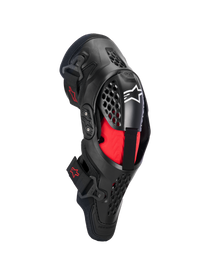 Alpinestars SX1 Plasma Knee Protector - Black/Red/Cool-Gray - View 1 | Everest Motorcycles