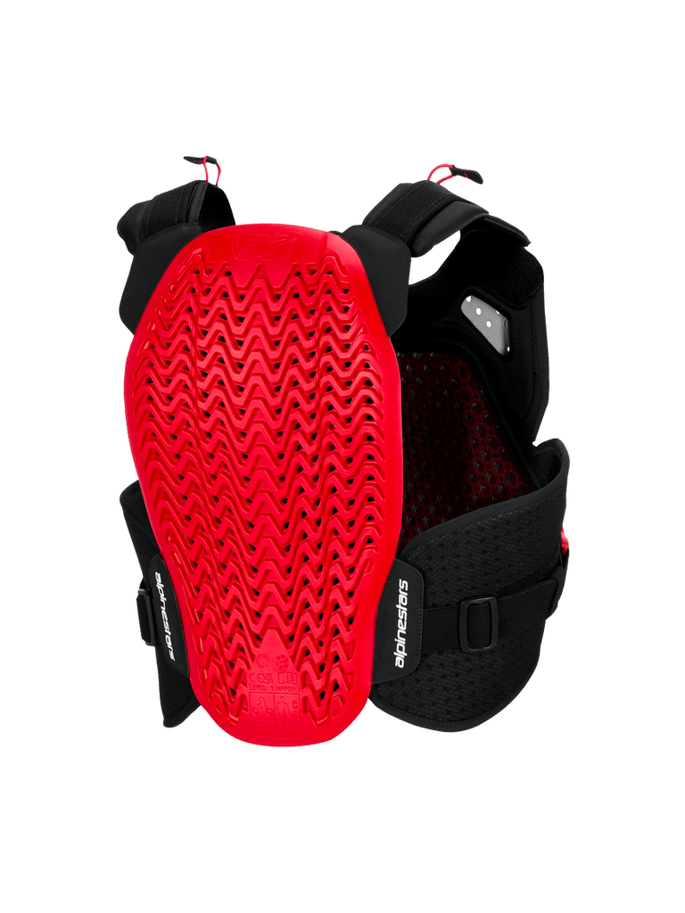 Alpinestars A4 Plasma Chest Protector - Black/Red/White - View 2 | Everest Motorcycles