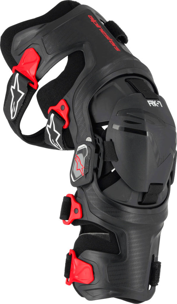 Alpinestars Rk7 Plasma Knee Brace - Black White | Everest Motorcycles