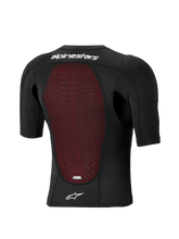 Load image into Gallery viewer, Alpinestars Bionic Plasma LT Protection Short Sleeve Jacket - Black/White - View 2 | Everest Motorcycles