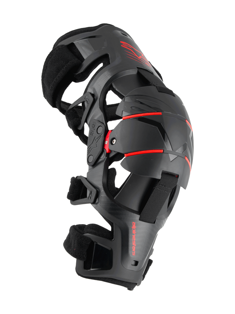 Alpinestars RK-1 Plasma Knee Braces - Black/Red