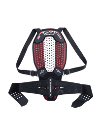 Alpinestars Nucleon Plasma Back Protector - Black White Red