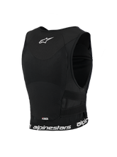 Load image into Gallery viewer, Alpinestars Womens Plasma Chest Protector - Black/White - View 2 | Everest Motorcycles