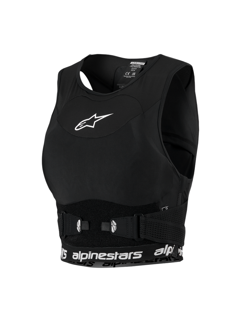 Alpinestars Womens Plasma Chest Protector - Black/White - View 1 | Everest Motorcycles