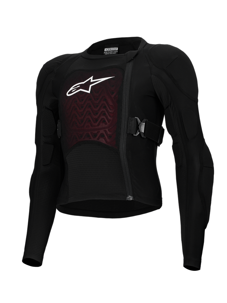 Alpinestars Bionic Plasma LT Youth Protection Jacket - Black/White - View 1 | Everest Motorcycles