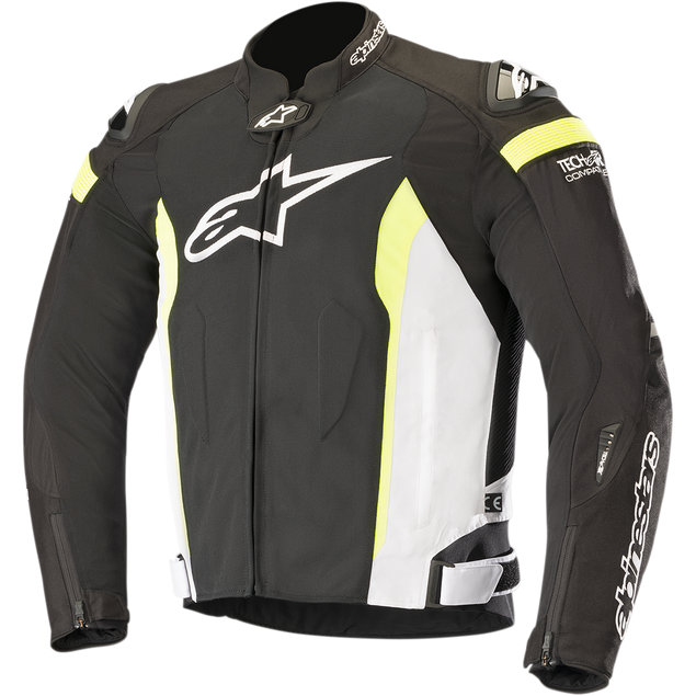 Alpinestars T Missile Air Jacket - Tech-Air® Compatible - Black/Fluro Yellow