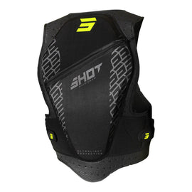 Shot Flex Kid Chest Protector Black/Yellow/Medium