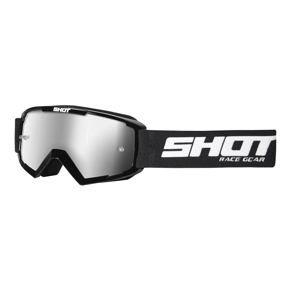 Shot Rocket Kid Goggles Black With Irridium Lens