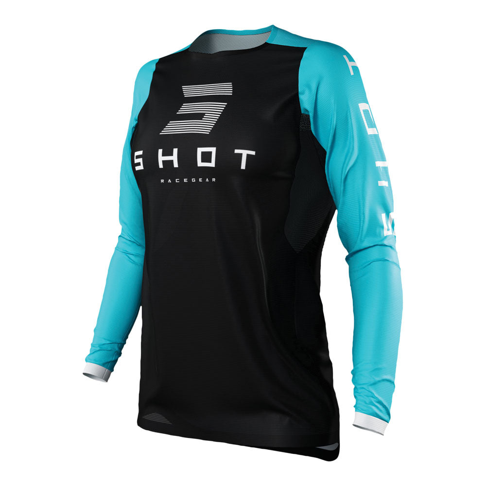 Shot Contact Shelly Ladies Jersey Turquoise