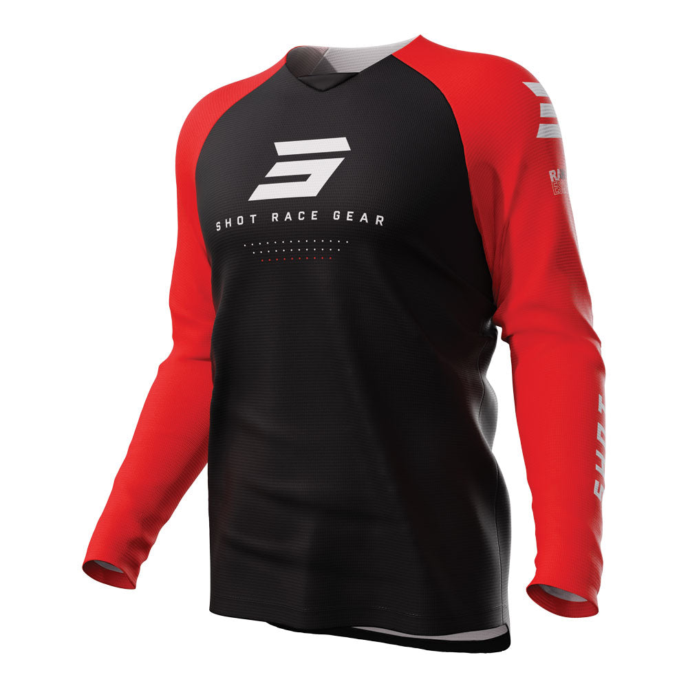 Shot Raw Escape Jersey Red