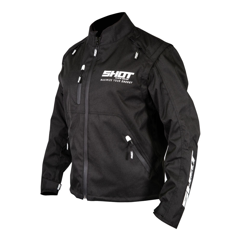 Shot Contact Assault Enduro Jacket Black/White