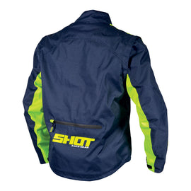 Shot Contact Assault Enduro Jacket Blue/Neon Yellow
