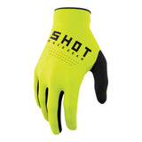 Shot Raw Kid Gloves Neon Yellow