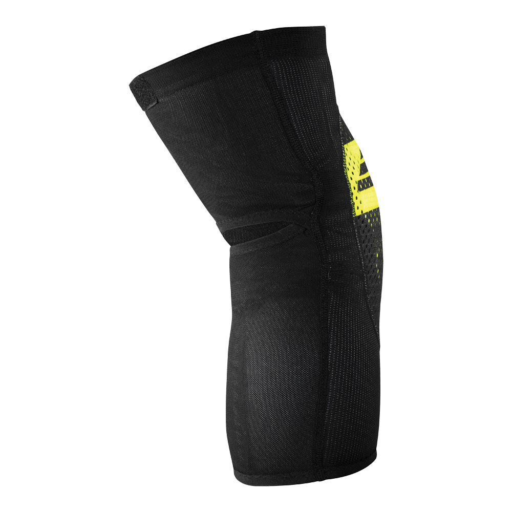 Shot Airlight 2.0 Knee Guards Adult Black/Neon Yellow