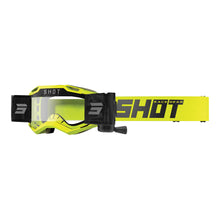Load image into Gallery viewer, Shot Iris 2.0 Solid Goggles Roll-Offs Neon Yellow Glossy