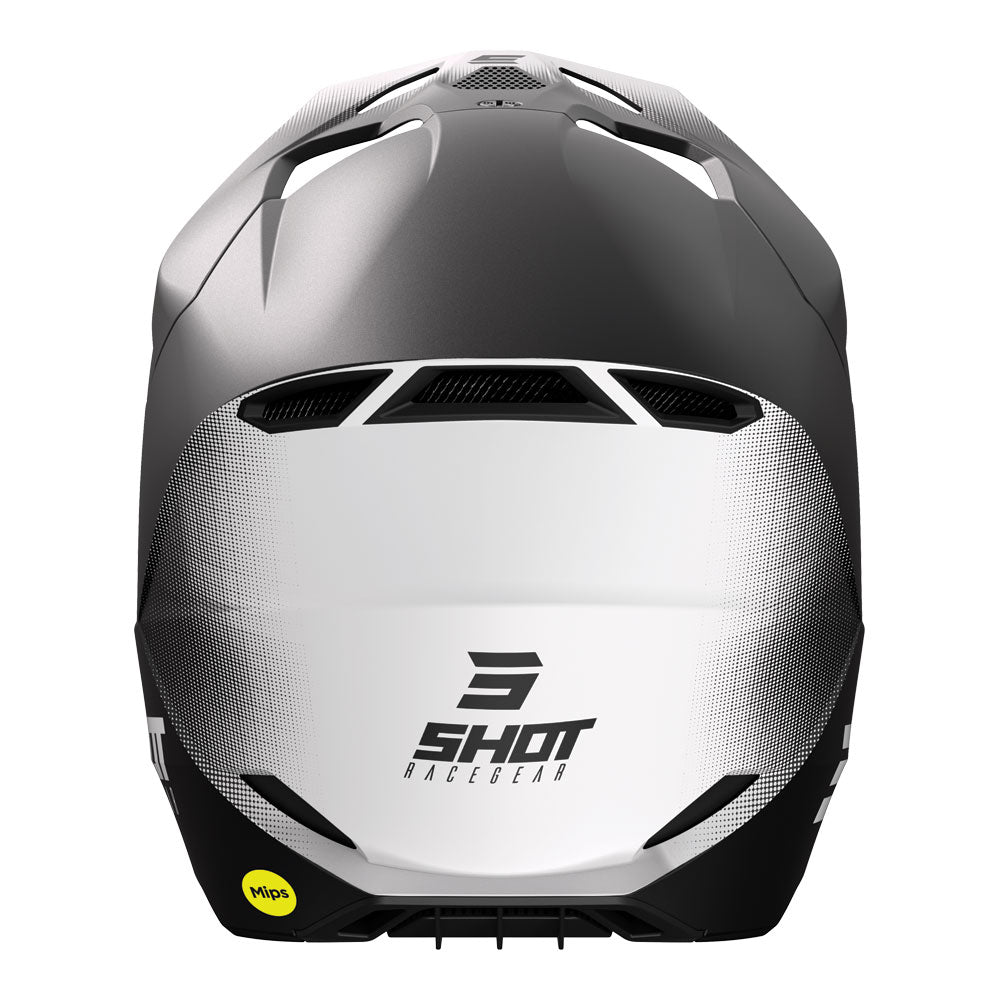 Shot Race Raw Helmet Black Matt MIPS