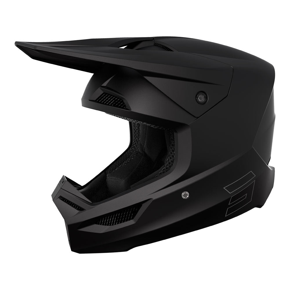 Shot Race Solid Helmet Black Matt MIPS