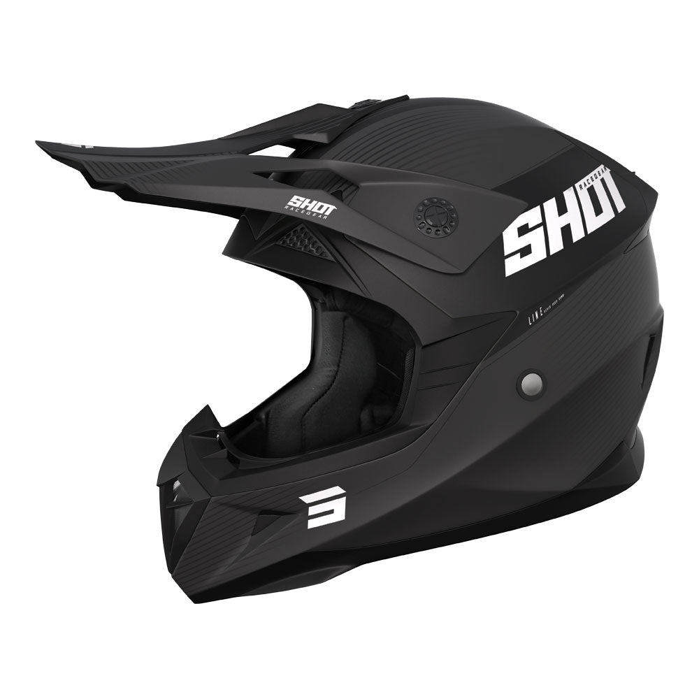 Shot-Pulse-Line-Helmet-Matt-Black/Grey