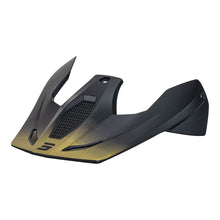 Load image into Gallery viewer, Shot Race Raw Helmet Replacement Peak Raw Gold/Matt Black