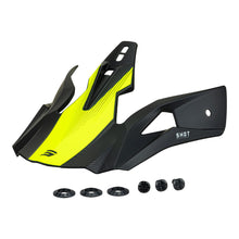 Load image into Gallery viewer, Shot Pulse Helmet Replacement Peak Neon Yellow Matt