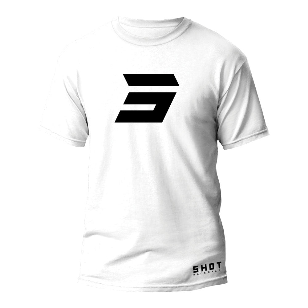 Shot Symbol 2.0 Casual Tee White