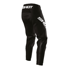 Shot Raw Pants Black