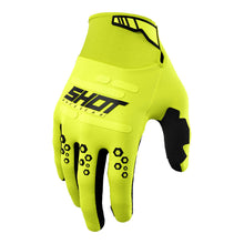 Load image into Gallery viewer, Shot Vision Gloves Neon Yellow