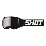 Shot Assault 2.0 Goggles Solid Black with Silver Iridium Lens