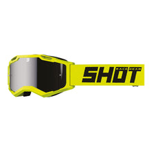 Load image into Gallery viewer, Shot Assault 2.0 Goggles Solid Neon Yellow with Silver Iridium Lens