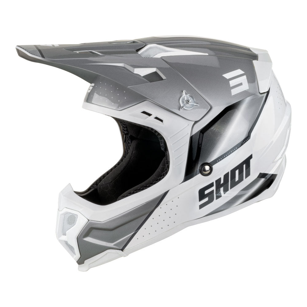 Shot Core Helmet Honor Grey Pearly