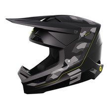 Load image into Gallery viewer, Shot Race Helmet Battle Black Camo/Neon Yellow