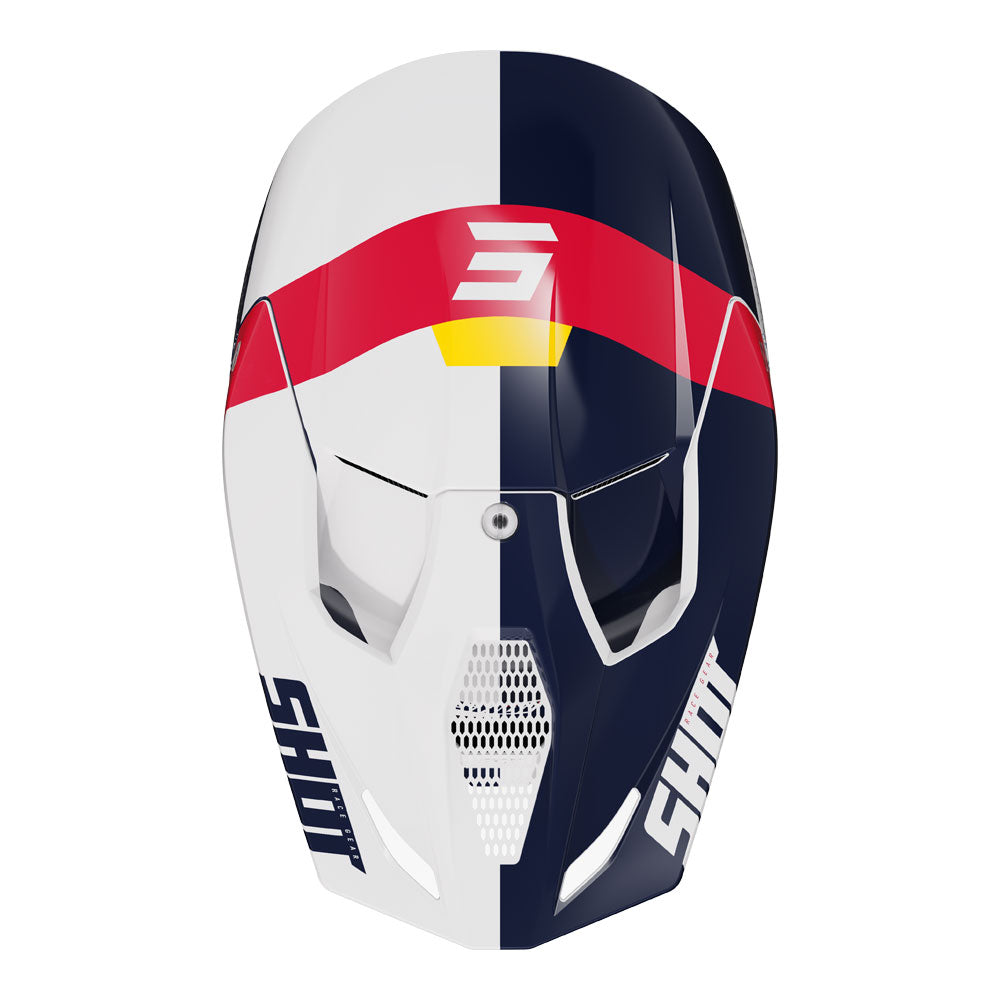 Shot Race Helmet Ridge Red/Blue Glossy | Everest Motorcycles