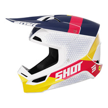Load image into Gallery viewer, Shot Race Helmet Ridge Red/Blue Glossy