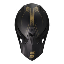Load image into Gallery viewer, Shot Pulse Helmet Edge Matt Black/Gold