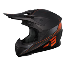 Load image into Gallery viewer, Shot Pulse Helmet Edge Matt Black/Orange